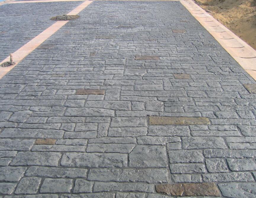 四川壓模地坪案例展示